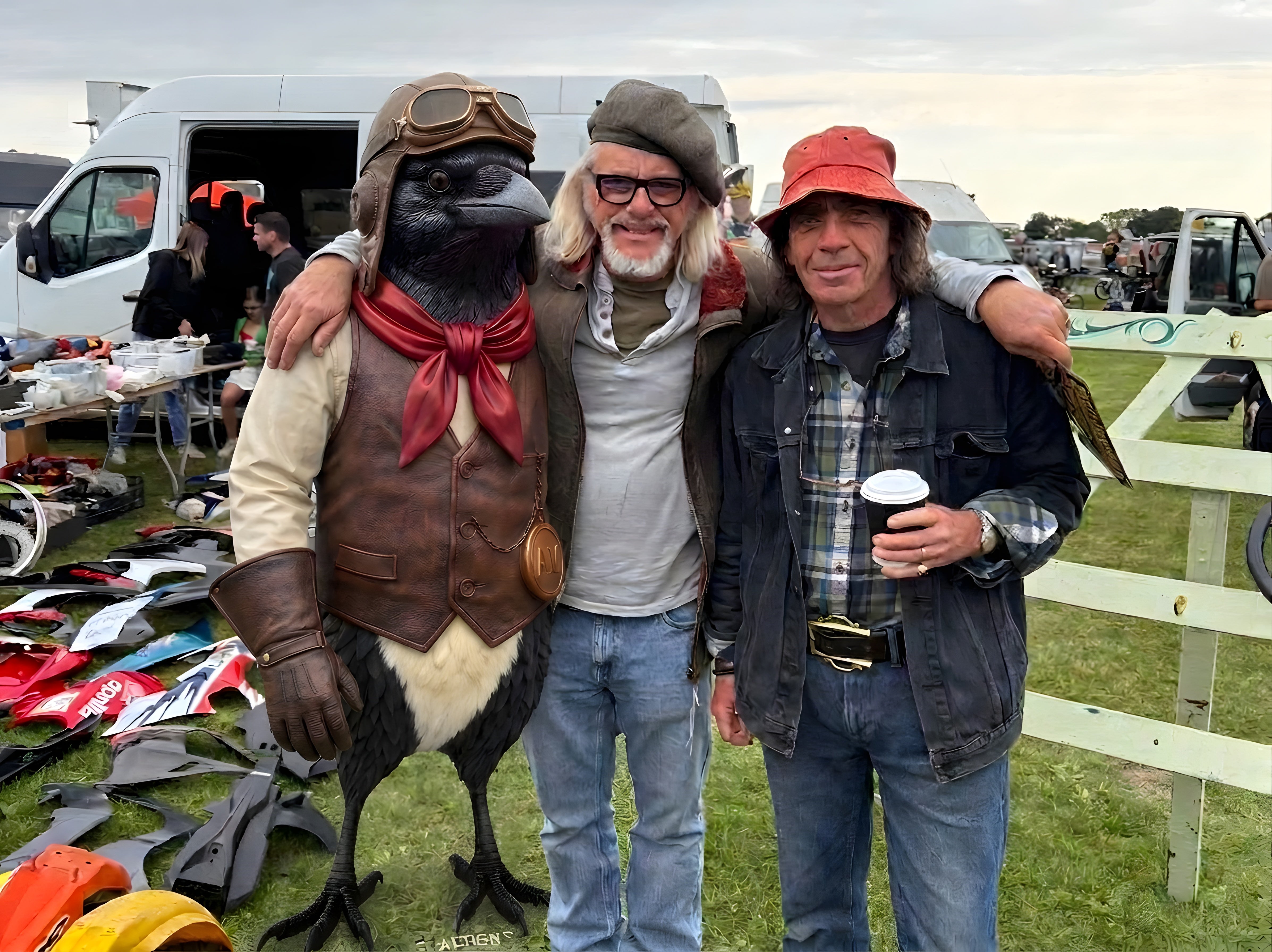 The Magpie catches up with Henry Cole & Skid at Stratford Autojumble
