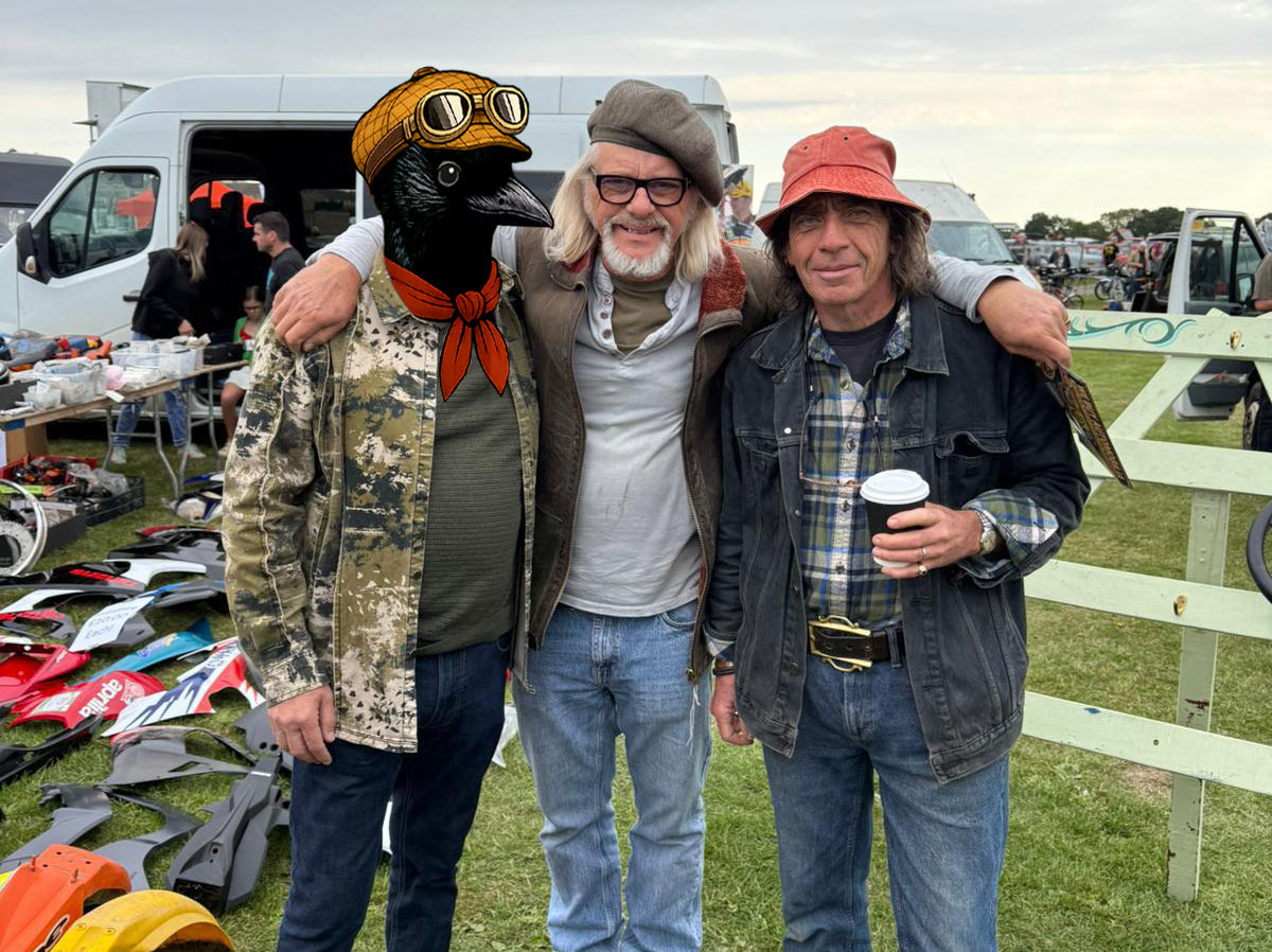 The Magpie catches up with Henry Cole & Skid at Stratford Autojumble