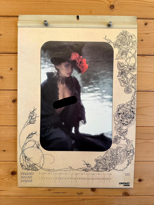 Patrick Lichfield 1983 Unipart Vintage Adult Calendar
