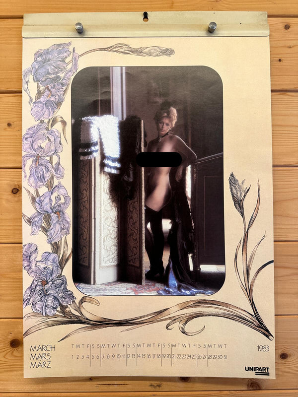 Patrick Lichfield 1983 Unipart Vintage Adult Calendar