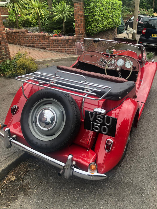MG TD Roadster in Red 1950