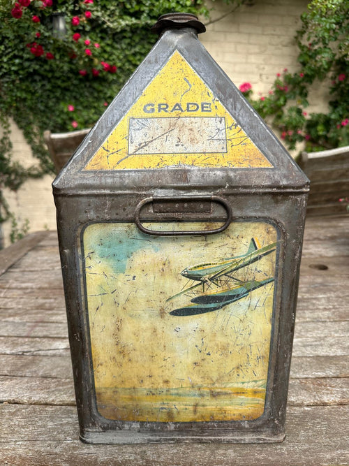 Gamages Motor Oil Pyramid can