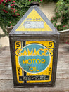 Gamages Motor Oil Pyramid can