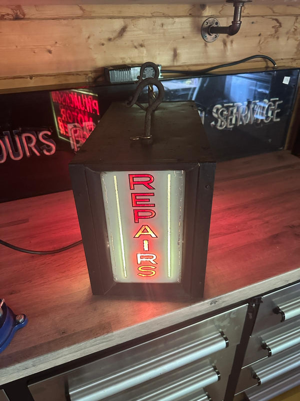 P.H.Jackson Motor Engineer Neon Sign Box