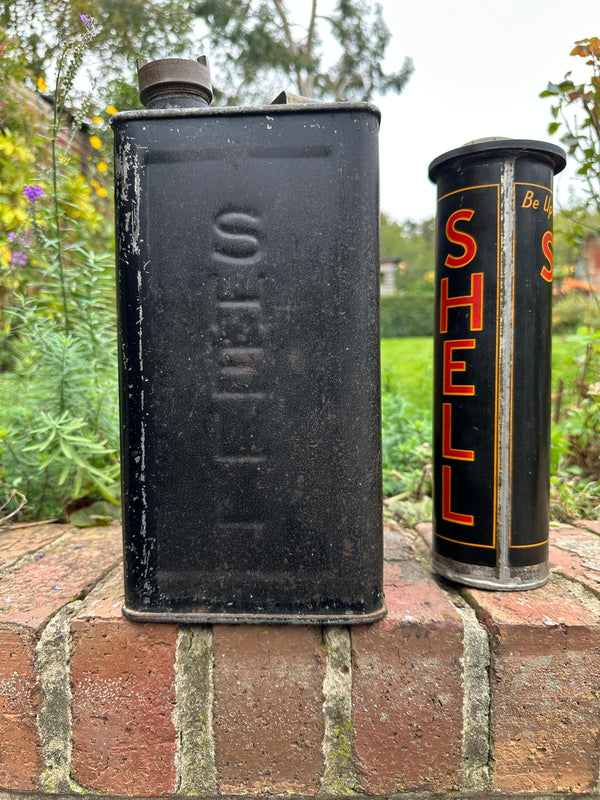 Shell Duo 2 Gallon Petrol Can with Motor Oil Insert