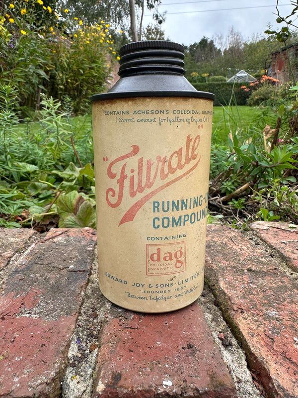 Filtrate Running-in Compound Tin Half Full