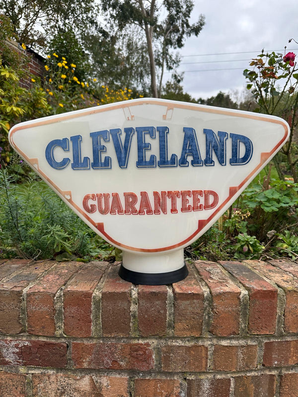 Cleveland Glass Petrol Pump Globe