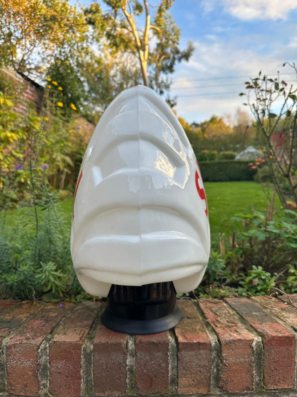 Shell Fat Glass Petrol Pump Globe