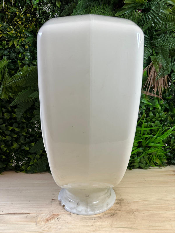 Fina Blank Glass Petrol Pump Globe