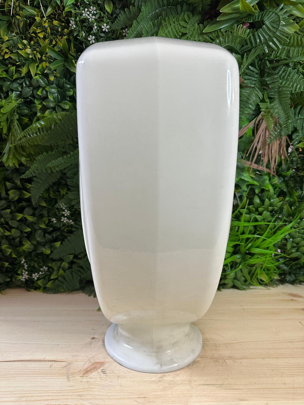 Fina Blank Glass Petrol Pump Globe