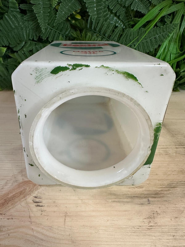 Castrol Motor Oil Glass Petrol Pump Globe