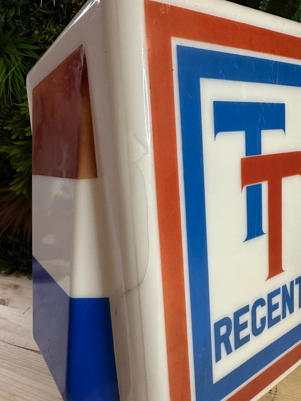 TT Regent Glass Petrol Pump Globe