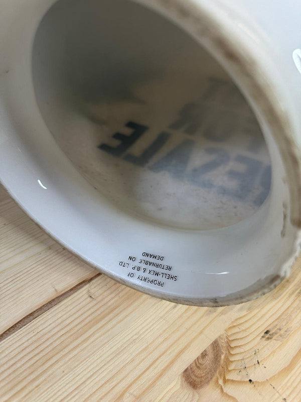 Not For Resale Glass Petrol Pump Globe