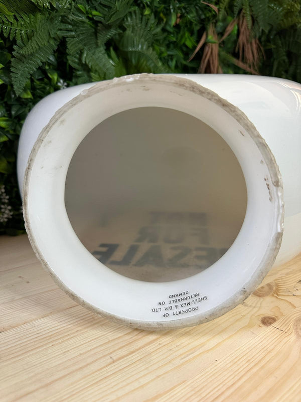Not For Resale Glass Petrol Pump Globe