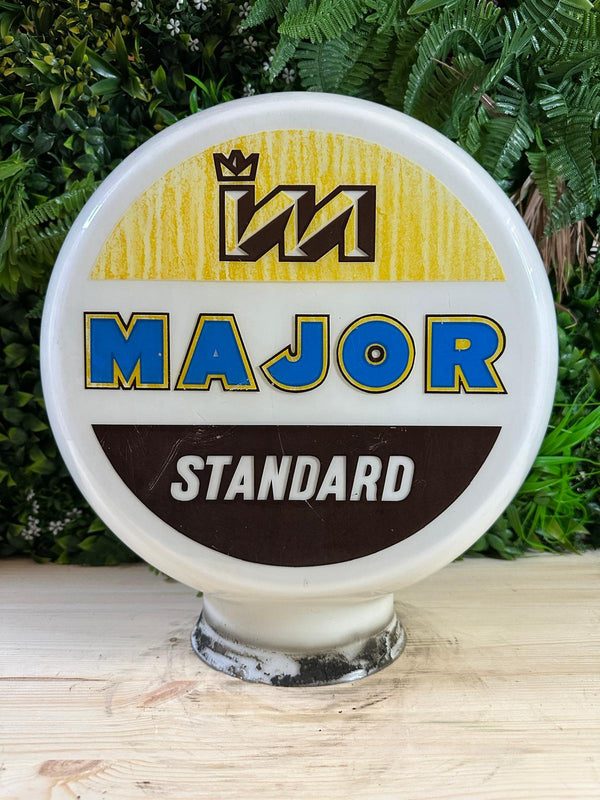 Major Standard Glass Petrol Pump Globe