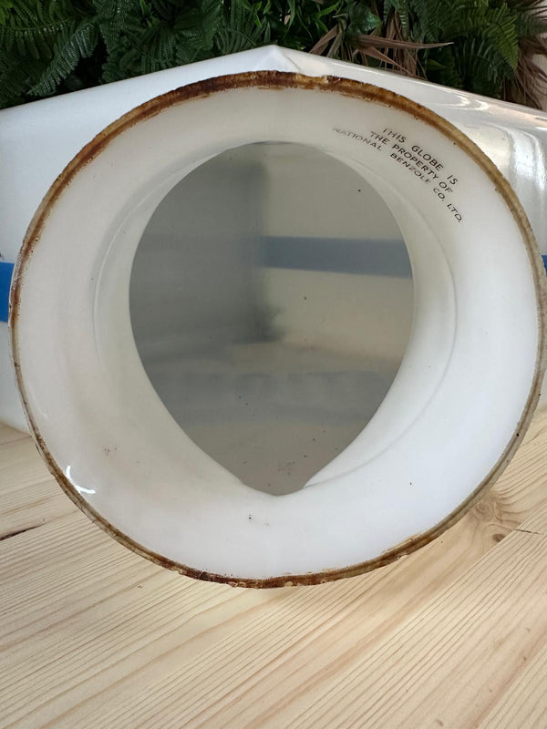 National Premium Glass Petrol Pump Globe