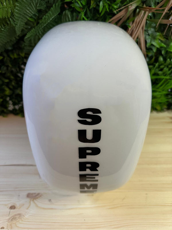 Regent Supreme Glass Petrol Pump Globe