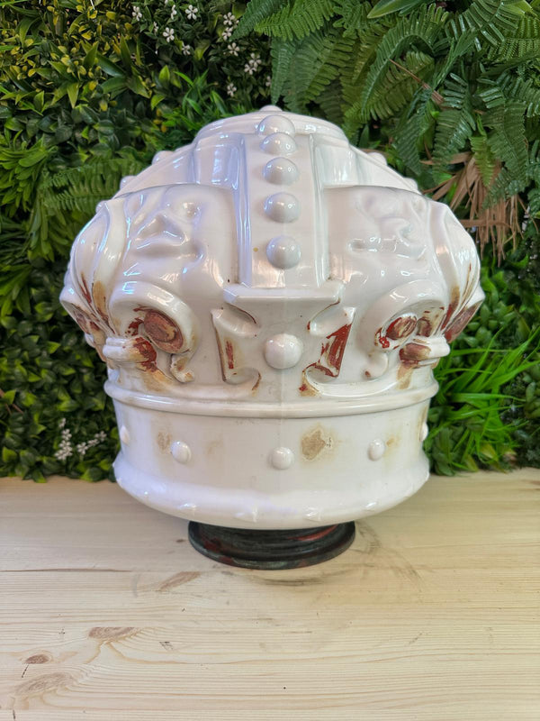Standard Oil Crown Glass Petrol Pump Globe