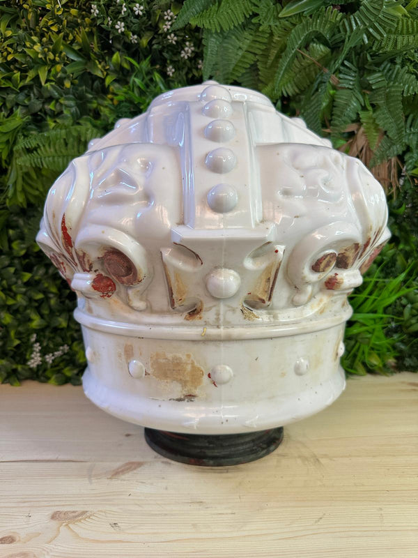 Standard Oil Crown Glass Petrol Pump Globe