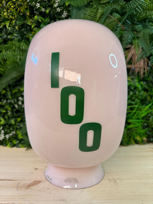 Jet 100 Glass Petrol Pump Globe