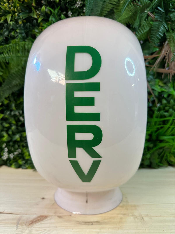 Jet DERV Glass Petrol Pump Globe
