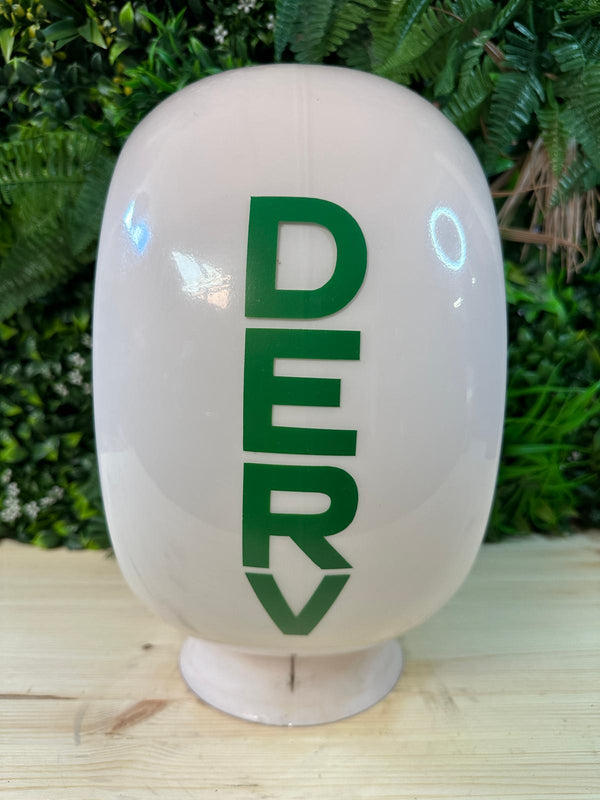 Jet DERV Glass Petrol Pump Globe
