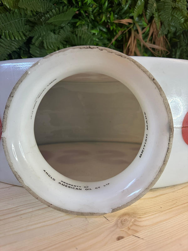 Esso Glass Petrol Pump Globe