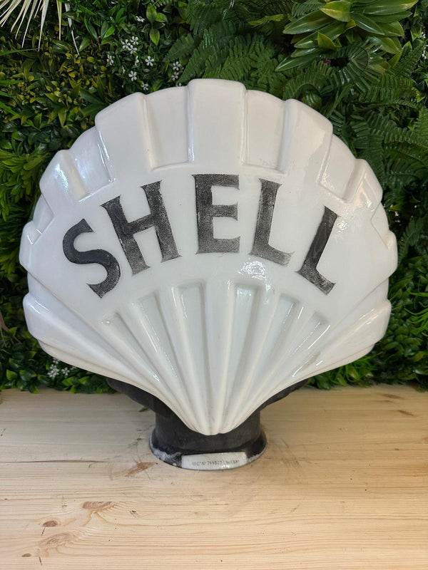 Fat Shell Glass Petrol Pump Globe