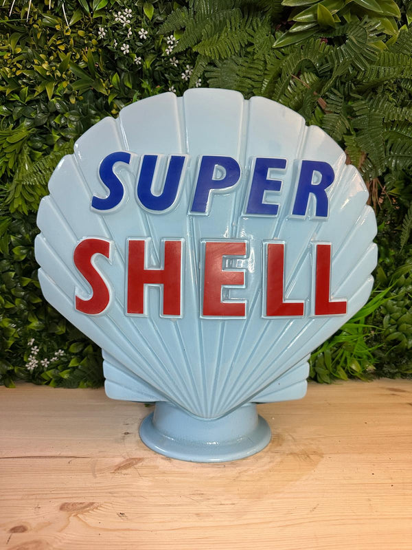 Super Shell Glass Petrol Pump Globe