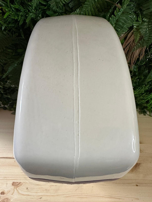 Fina Glass Petrol Pump Globe