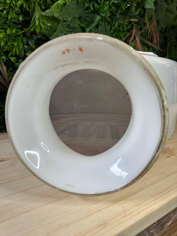 Fina Glass Petrol Pump Globe