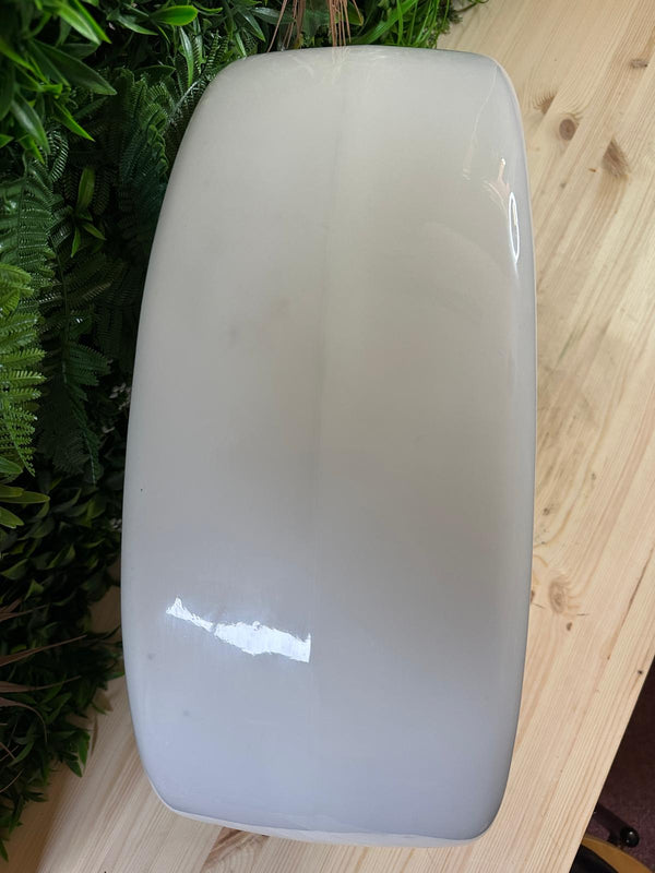 Not For Resale Oval Glass Petrol Pump Globe