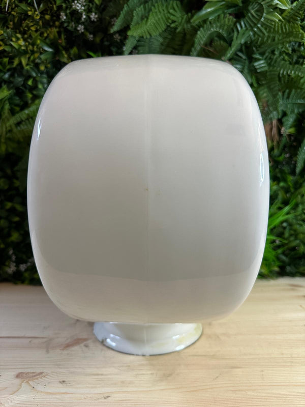 Not For Resale Oval Glass Petrol Pump Globe