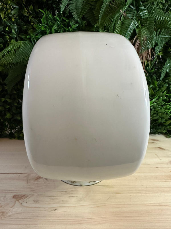 Not For Resale Oval Glass Petrol Pump Globe