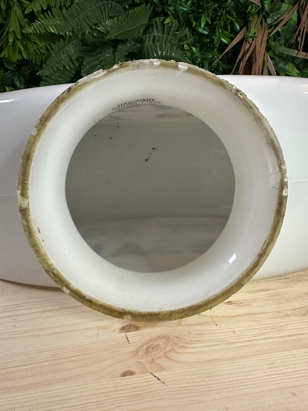 Not For Resale Oval Glass Petrol Pump Globe