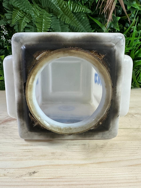 Havoline Square With Wings Glass Petrol Pump Globe