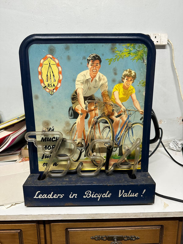 BSA Neon Advertising Sign