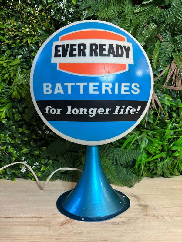 Ever Ready Light Up Advertising Sign
