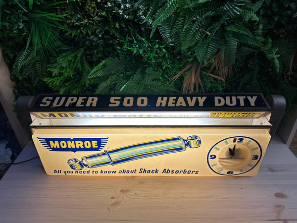 Monroe Revolving Light Up Sign