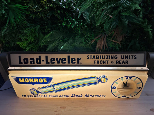 Monroe Revolving Light Up Sign