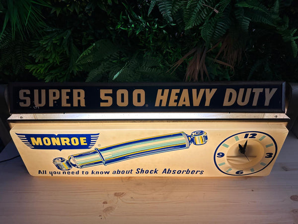 Monroe Revolving Light Up Sign