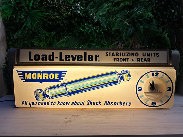 Monroe Revolving Light Up Sign