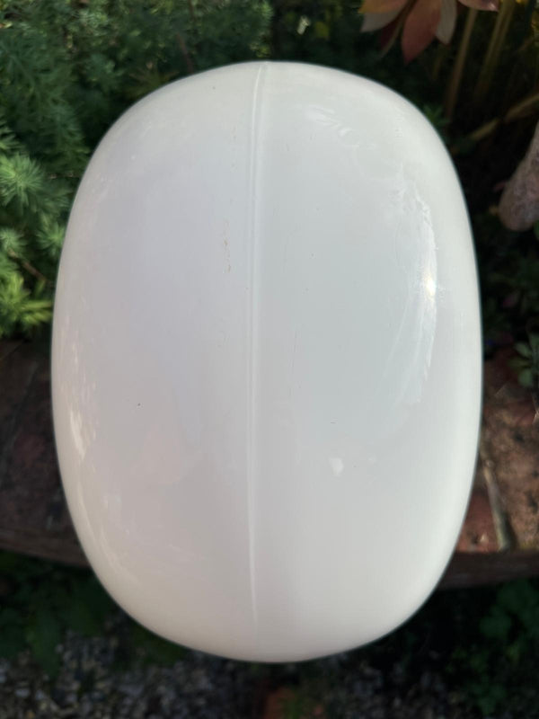 Pink Paraffin Round Glass Paraffin Pump Globe