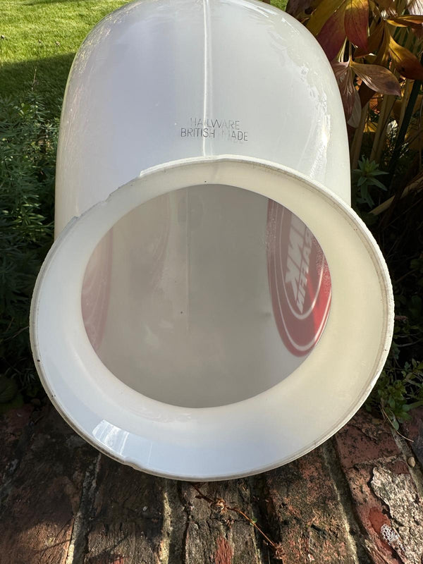 Pink Paraffin Round Glass Paraffin Pump Globe