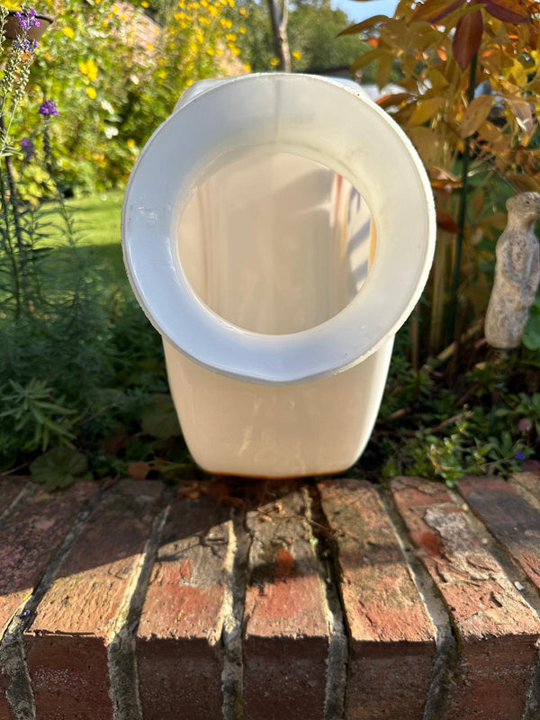 Fina Shield Diesel Glass Petrol Pump Globe