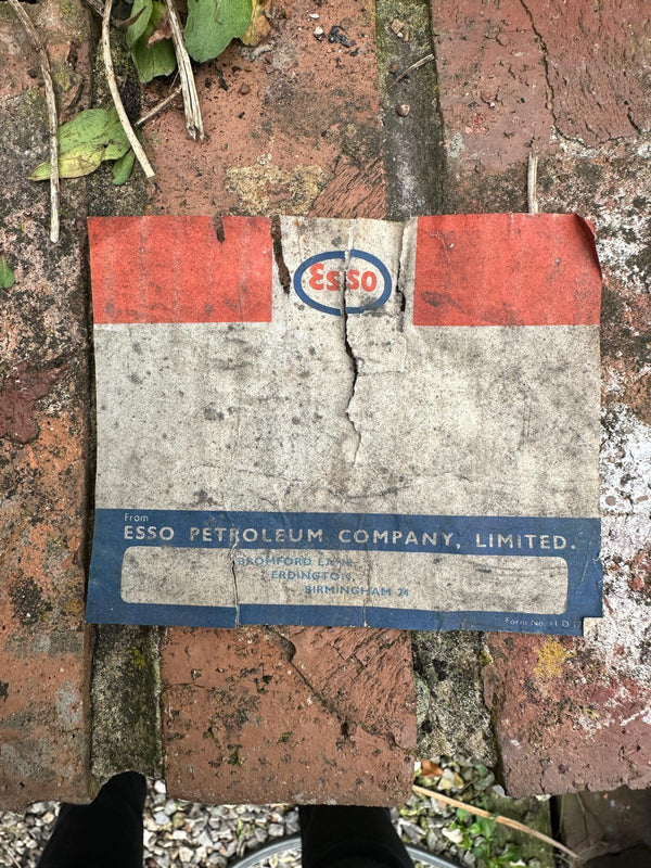 Esso Plastic Petrol Pump Globe New Old Stock With Box