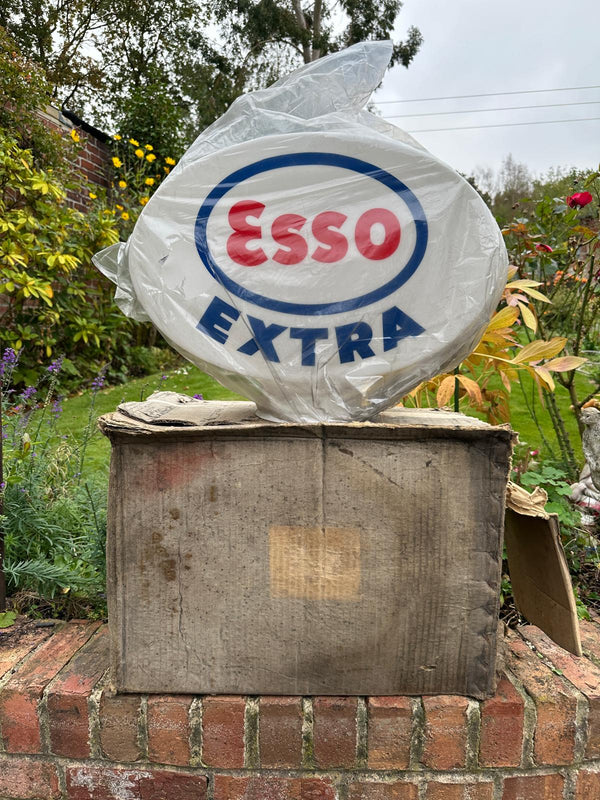Esso Plastic Petrol Pump Globe New Old Stock With Box