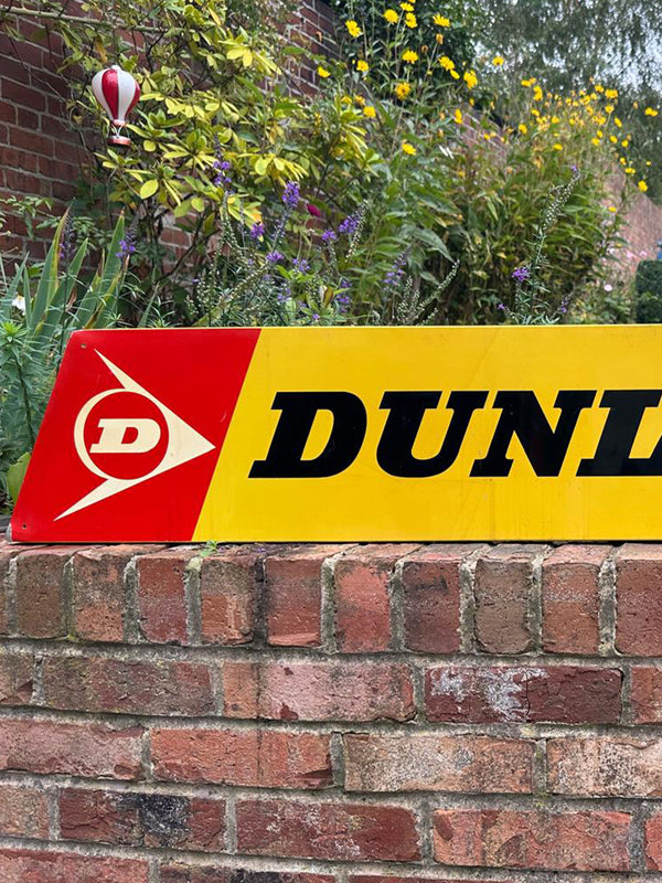 Dunlop Tyre Service Tin Sign