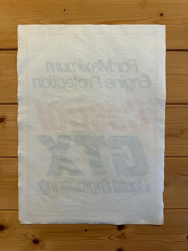 Castrol GTX Liquid Engineering Paper Car Mats