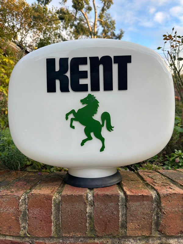 Kent Glass Petrol Pump Globe
